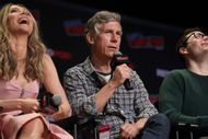 Executive producers and cast speak onstage during the Adult Swim's "Rick and Morty" Season Eight Sneak Peek panel at New York Comic Con - Source: Getty